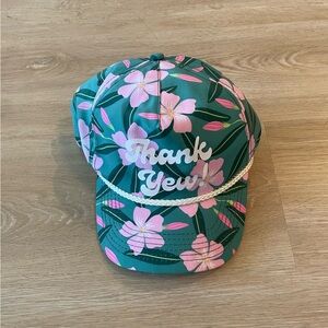 Duvin ‘Thank Yew’ Tropical Print Hat